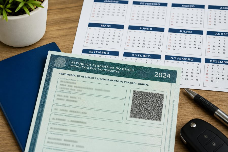 Calendário de licenciamento SC